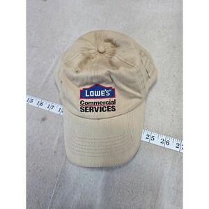 Lowes Commercial Services Hat Tan‎ Khaki Baseball Cap Adjustable Lowes For Pros